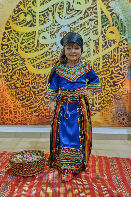 robe kabyle bleu