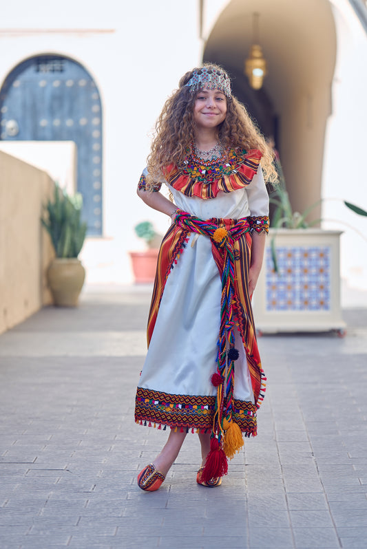 robe kabyle blanche