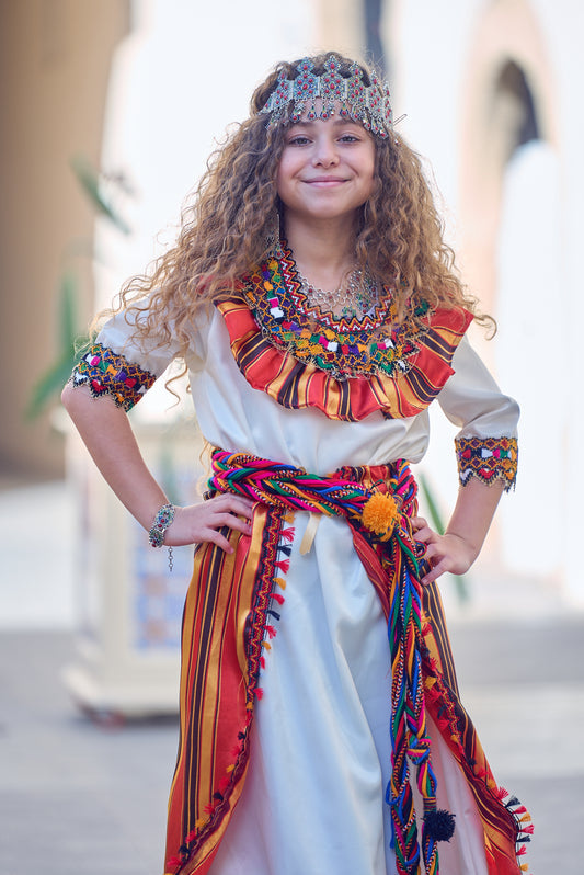robe kabyle blanche