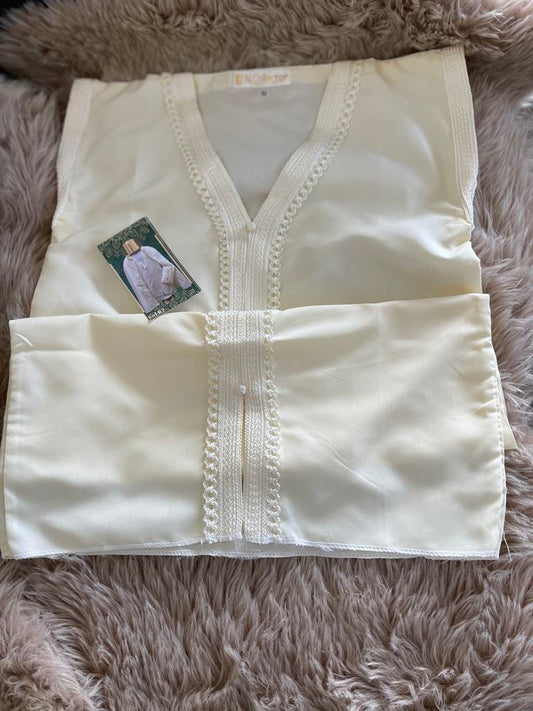 Djellaba enfant blanche