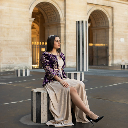 Ensemble Veste de karakou et robe