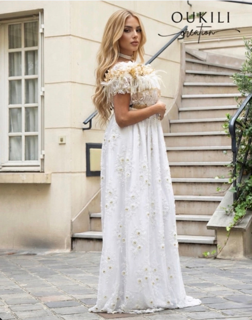 Blousa Oranaise blanche