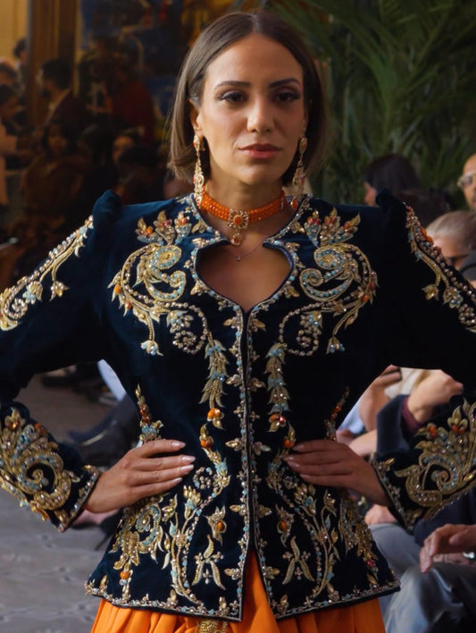 Karakou bleu nuit