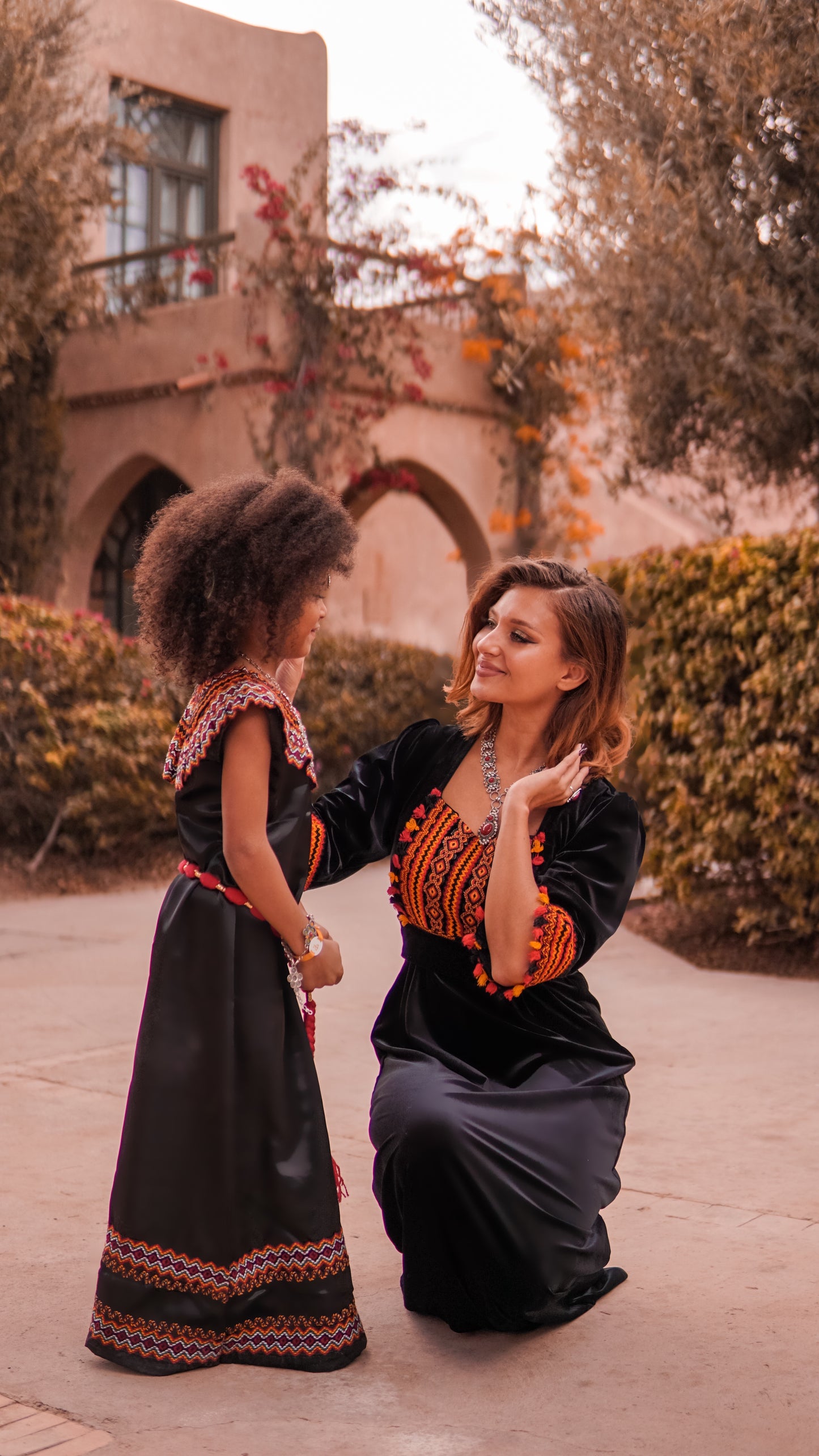 robe kabyle noir – Oukili Création - Main Image