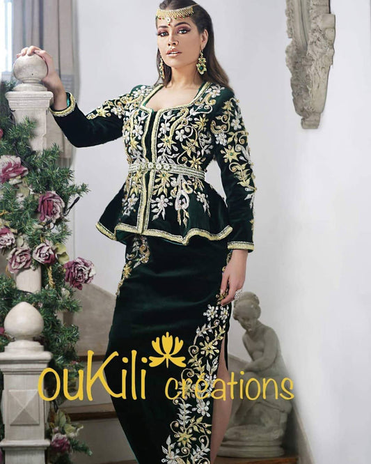 Karakou vert émeraude